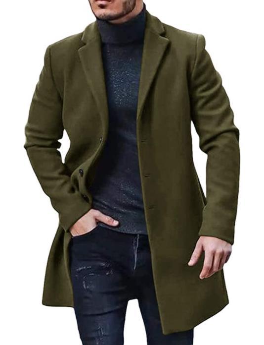 Herren fodrad elegant trenchcoat Eva Jonsson-Eva Jonsson