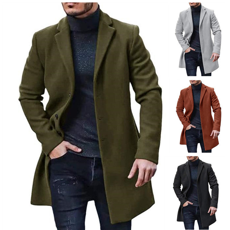 Herren fodrad elegant trenchcoat Eva Jonsson-Eva Jonsson
