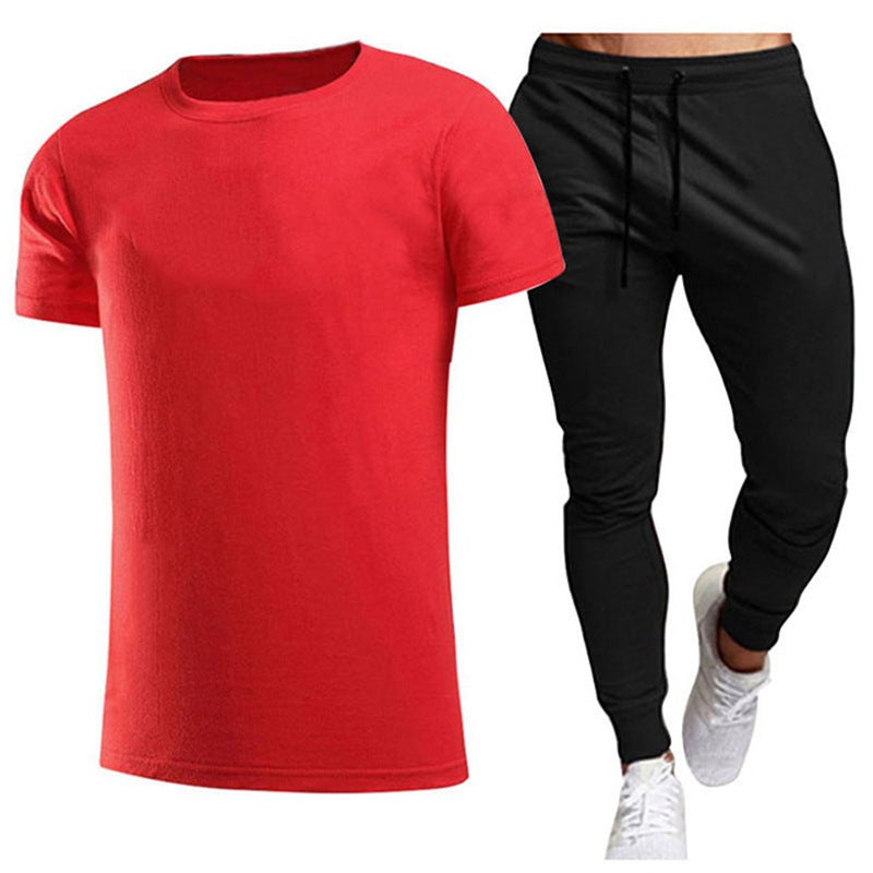 Herren fritids T-shirt och joggingbyxor set Mirla-Eva Jonsson