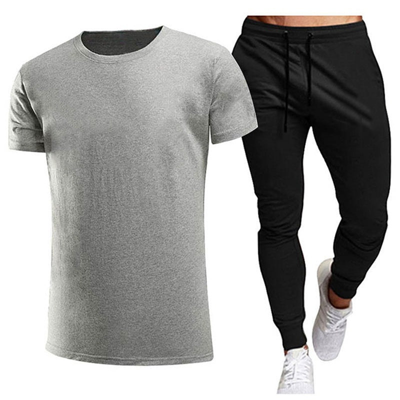 Herren fritids T-shirt och joggingbyxor set Mirla-Eva Jonsson