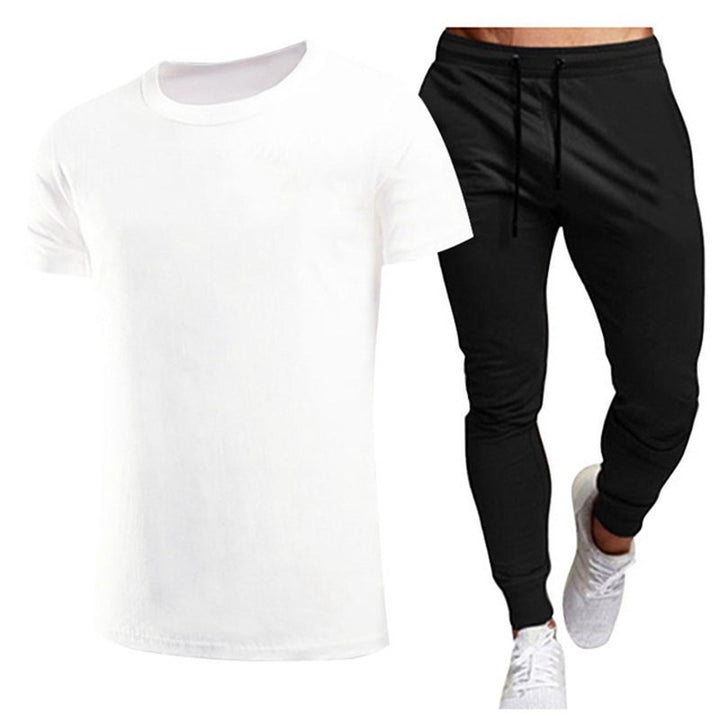 Herren fritids T-shirt och joggingbyxor set Mirla-Eva Jonsson