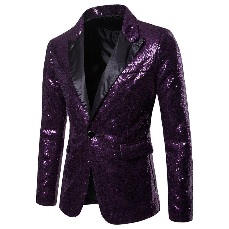 Herren glamorös paljetter blazer Eva Jonsson-Eva Jonsson