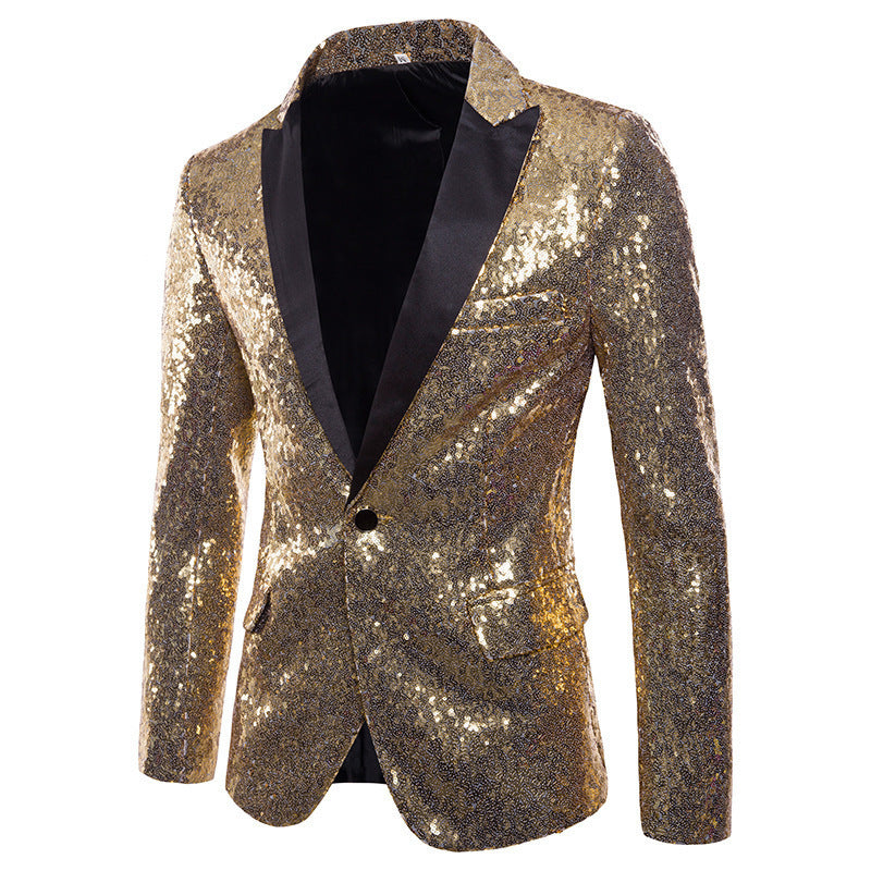 Herren glamorös paljetter blazer Eva Jonsson-Eva Jonsson