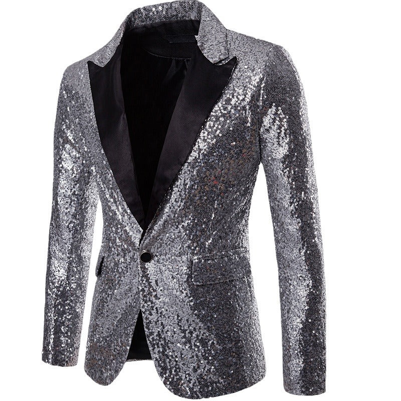 Herren glamorös paljetter blazer Mirla-Eva Jonsson