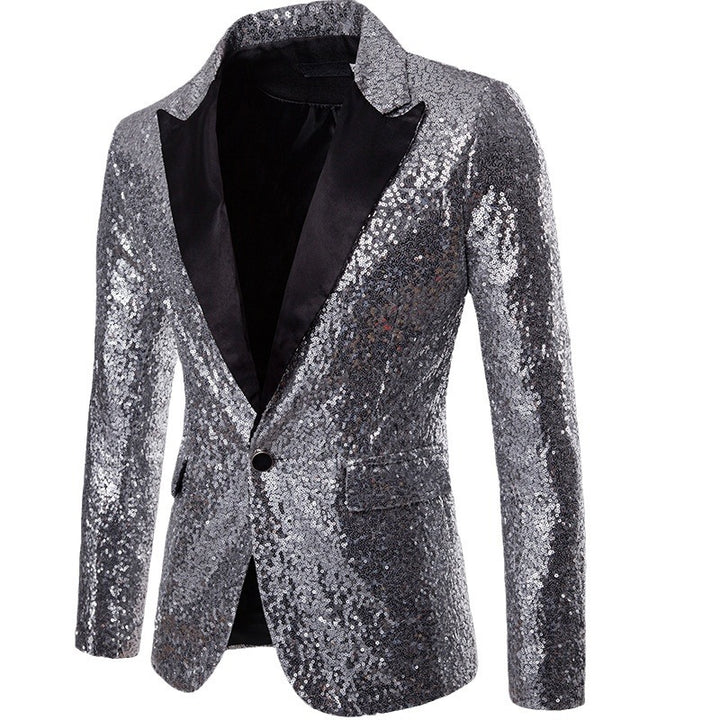 Herren glamorös paljetter blazer Mirla-Eva Jonsson