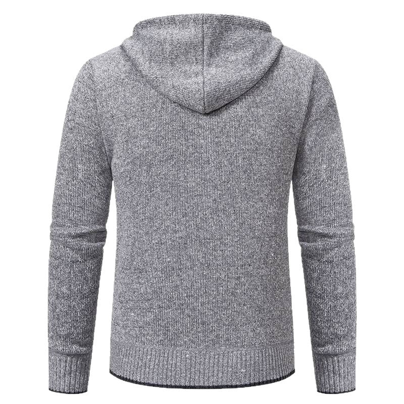Herren hooded jacket with soft fleece lining and elegant details Mirla-Eva Jonsson