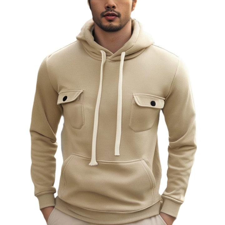 Herren hooded sweater with practical pockets and modern design Eva Jonsson-Eva Jonsson