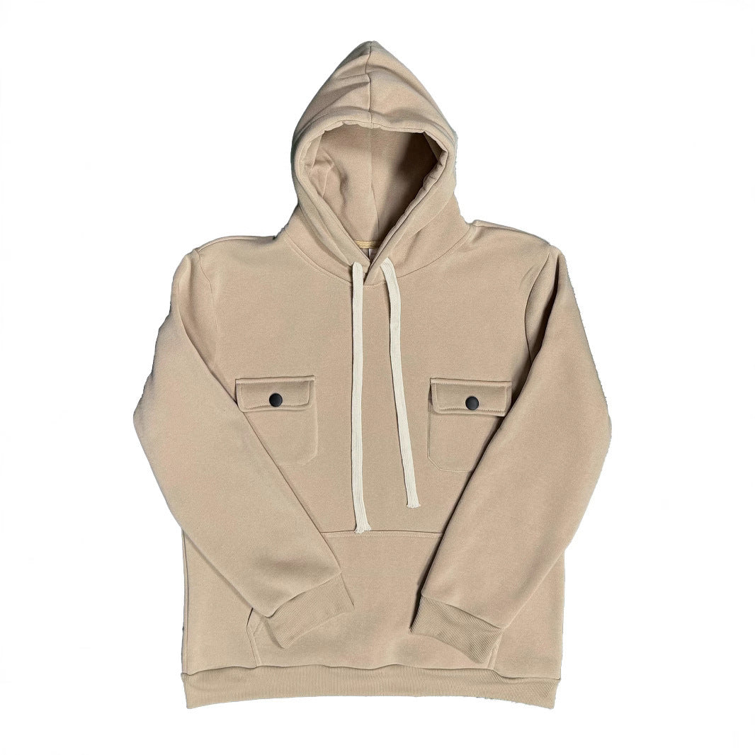 Herren hooded sweater with practical pockets and modern design Mirla-Eva Jonsson
