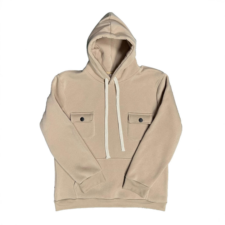 Herren hooded sweater with practical pockets and modern design Mirla-Eva Jonsson