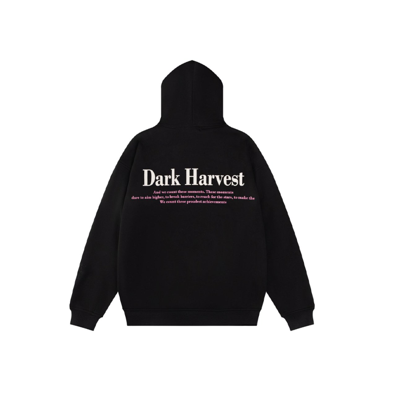 Herren hoodie med kreativ varg grafik Mirla-Eva Jonsson