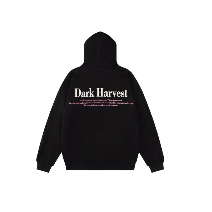 Herren hoodie med kreativ varg grafik Mirla-Eva Jonsson