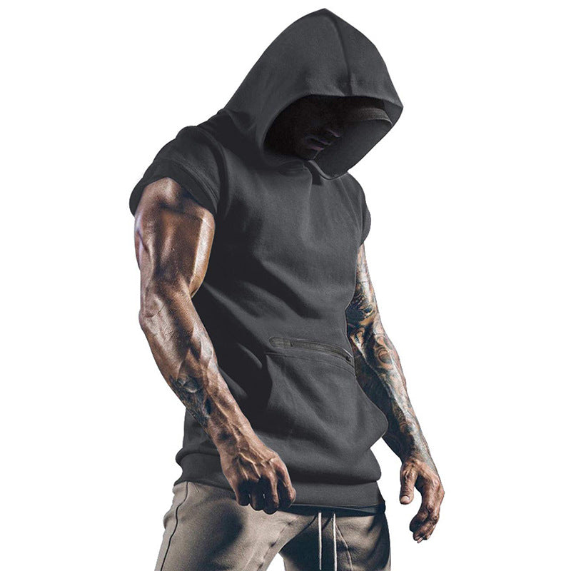 Herren hoodieshirt med oversized passform och praktisk känguruficka Mirla-Eva Jonsson