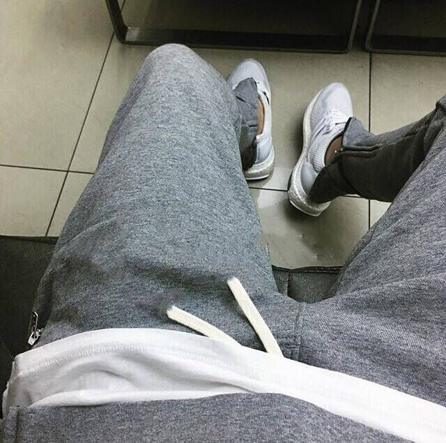 Herren joggingsbyxa med sidogarderobsfickor och elastisk midja Eva Jonsson-Eva Jonsson
