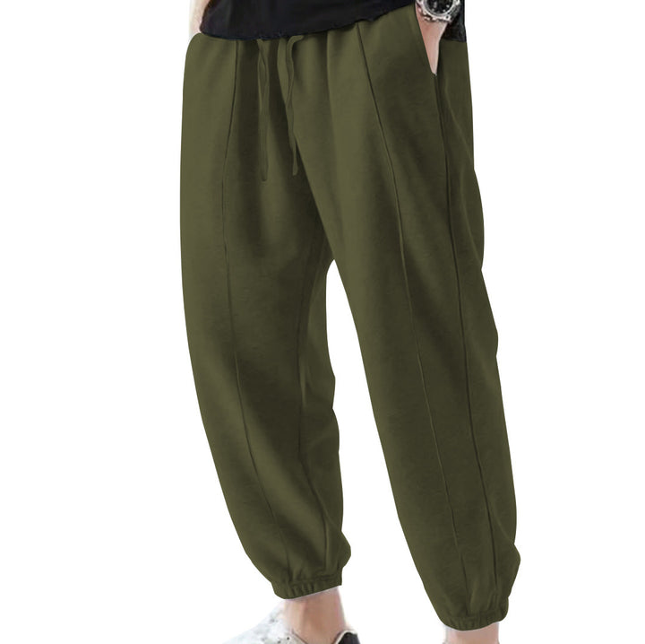 Herren joggingsbyxor i andningsbart material med justerbar midja Mirla-Eva Jonsson