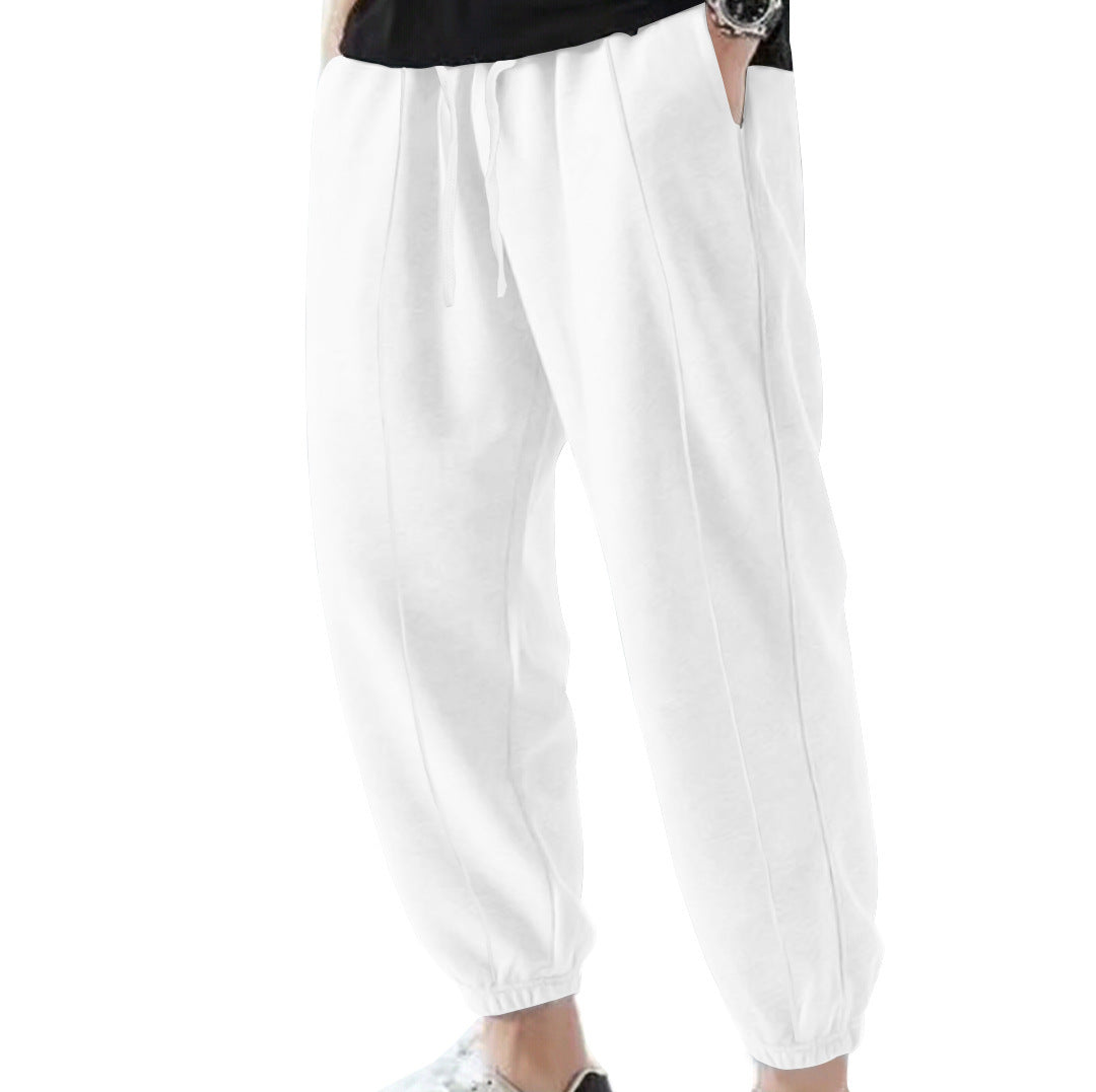 Herren joggingsbyxor i andningsbart material med justerbar midja Mirla-Eva Jonsson