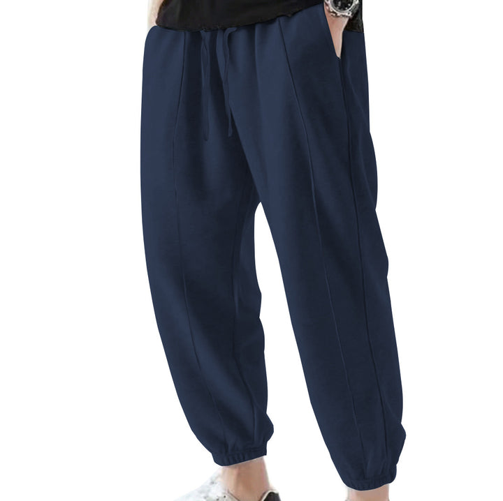 Herren joggingsbyxor i andningsbart material med justerbar midja Mirla-Eva Jonsson