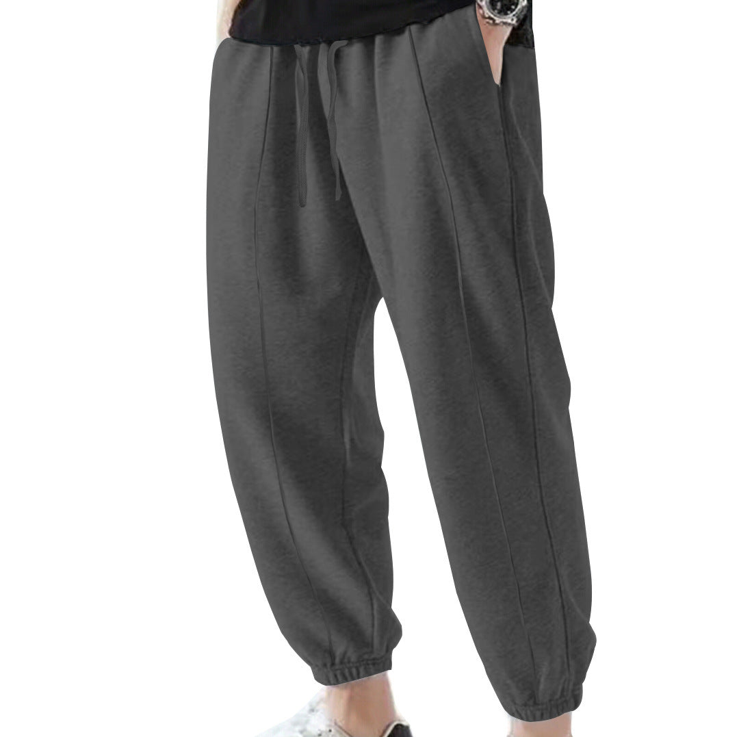 Herren joggingsbyxor i andningsbart material med justerbar midja Mirla-Eva Jonsson