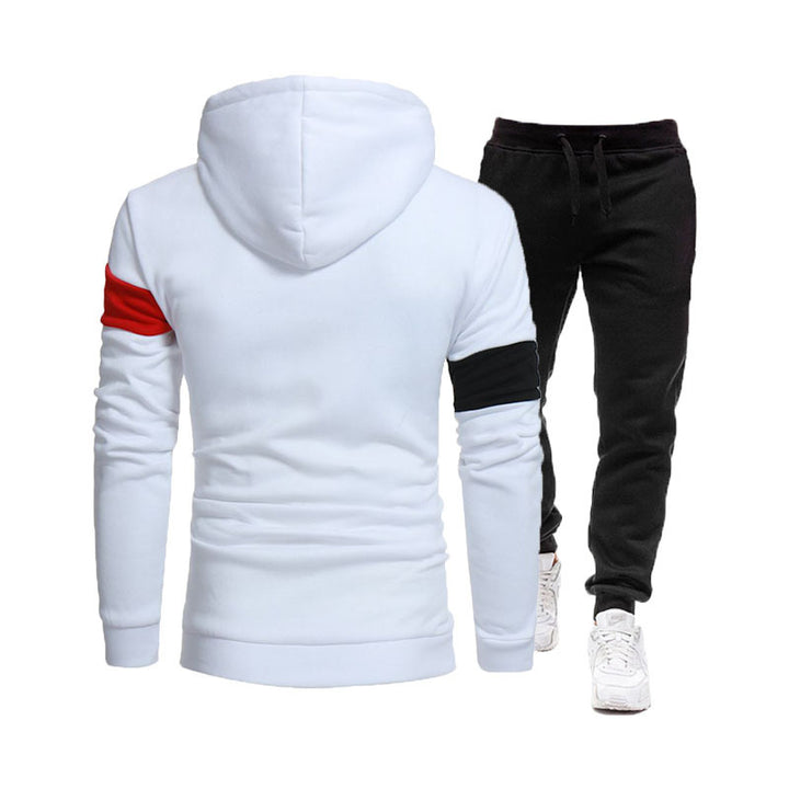 Herren modernt sweatshirt- och joggingbyx-set Mirla-Eva Jonsson