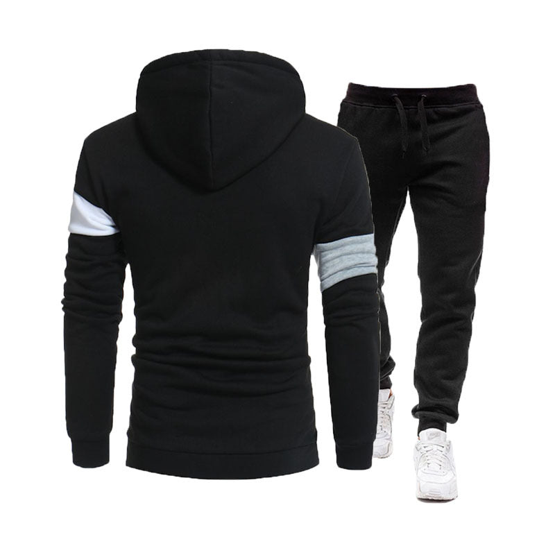Herren modernt sweatshirt- och joggingbyx-set Mirla-Eva Jonsson