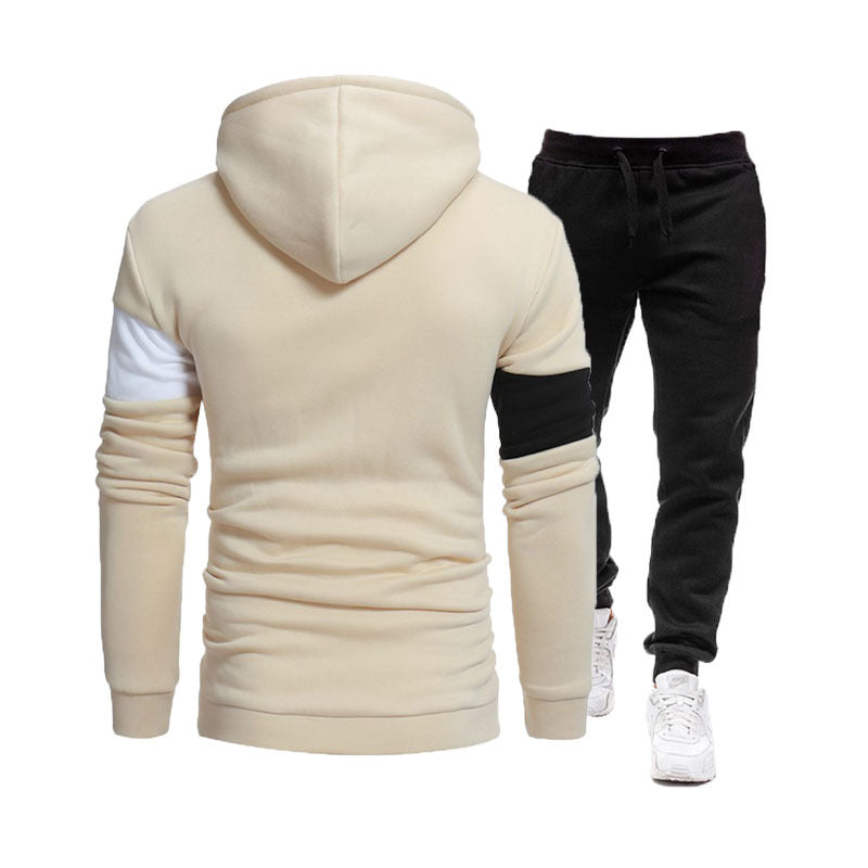 Herren modernt sweatshirt- och joggingbyx-set Mirla-Eva Jonsson