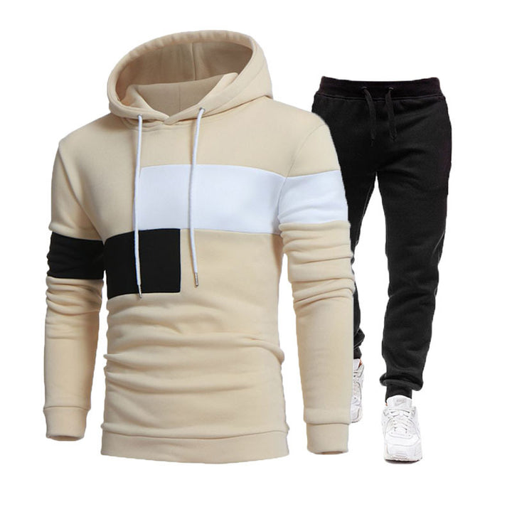 Herren modernt sweatshirt- och joggingbyx-set Mirla-Eva Jonsson