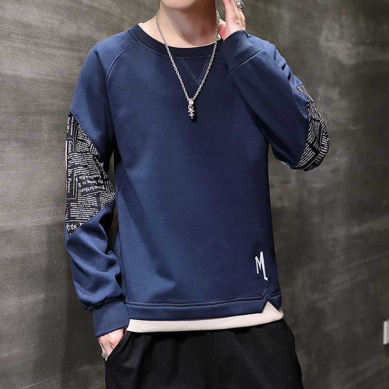 Herren modernt sweatshirts med unika tryckdetaljer Mirla-Eva Jonsson