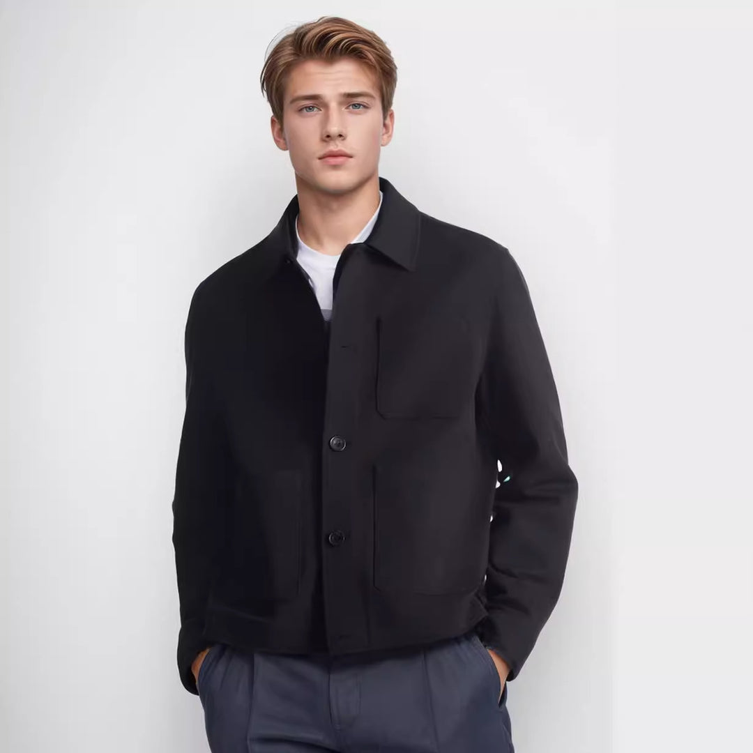 Herren modetrend Utility-jacka med praktiska fickor Eva Jonsson-Eva Jonsson