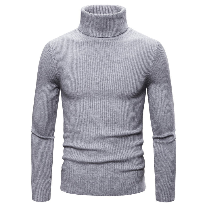 Herren modisch rullekragem sweater i høj kvalitet strik Mirla-Eva Jonsson