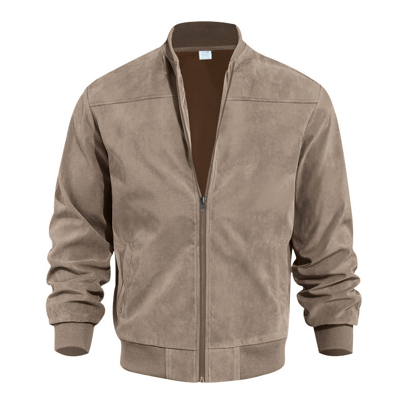 Herren modische Jacke im sportlichen Suede-Look Eva Jonsson-Eva Jonsson
