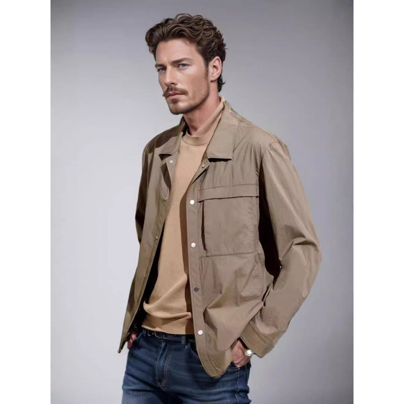 Herren modische Utility-jacka Mirla-Eva Jonsson