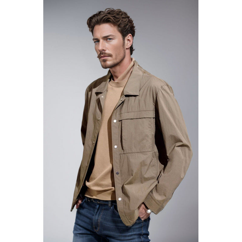 Herren modische Utility-jacka Mirla-Eva Jonsson