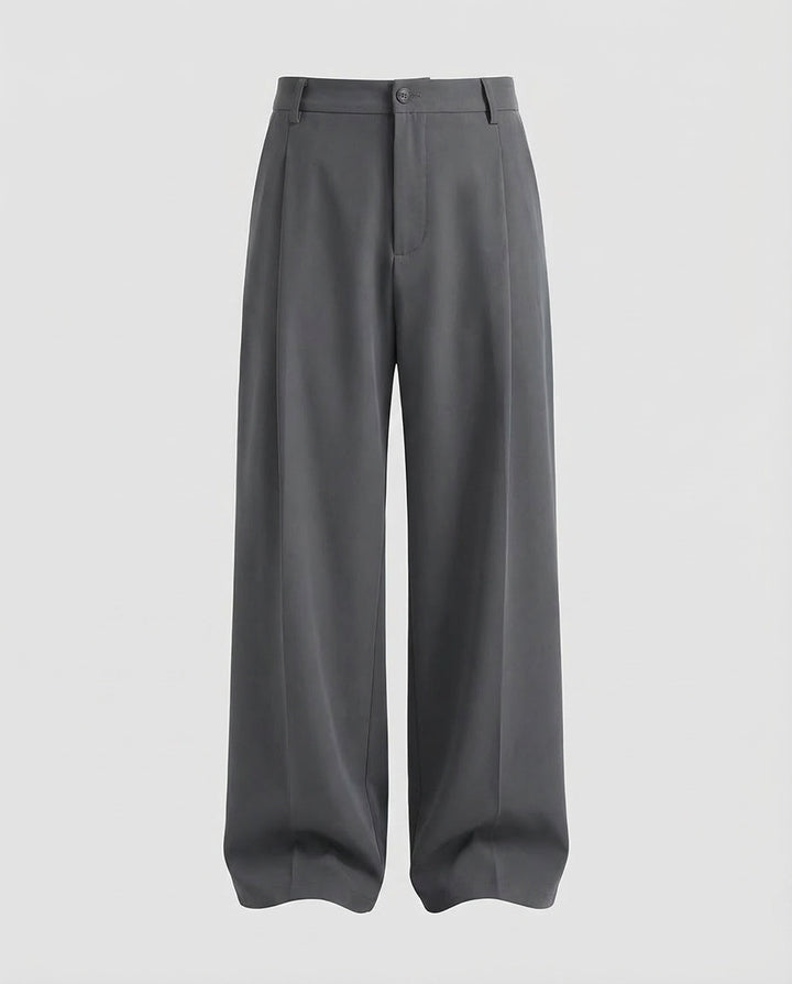 Herren pleated trousers wide-Eva Jonsson