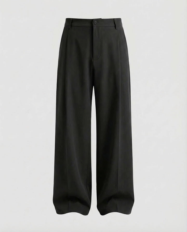 Herren pleated trousers wide-Eva Jonsson