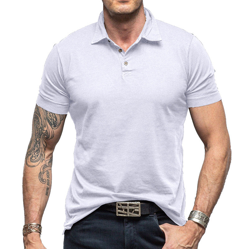 Herren polo-shirt i andningsbart bomullsmix Mirla-Eva Jonsson