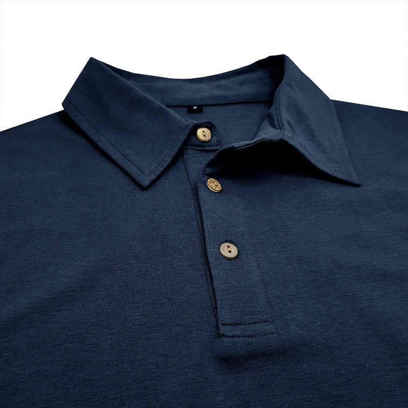Herren polo-shirt i andningsbart bomullsmix Mirla-Eva Jonsson