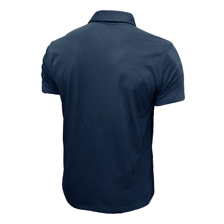 Herren polo-shirt i andningsbart bomullsmix Mirla-Eva Jonsson