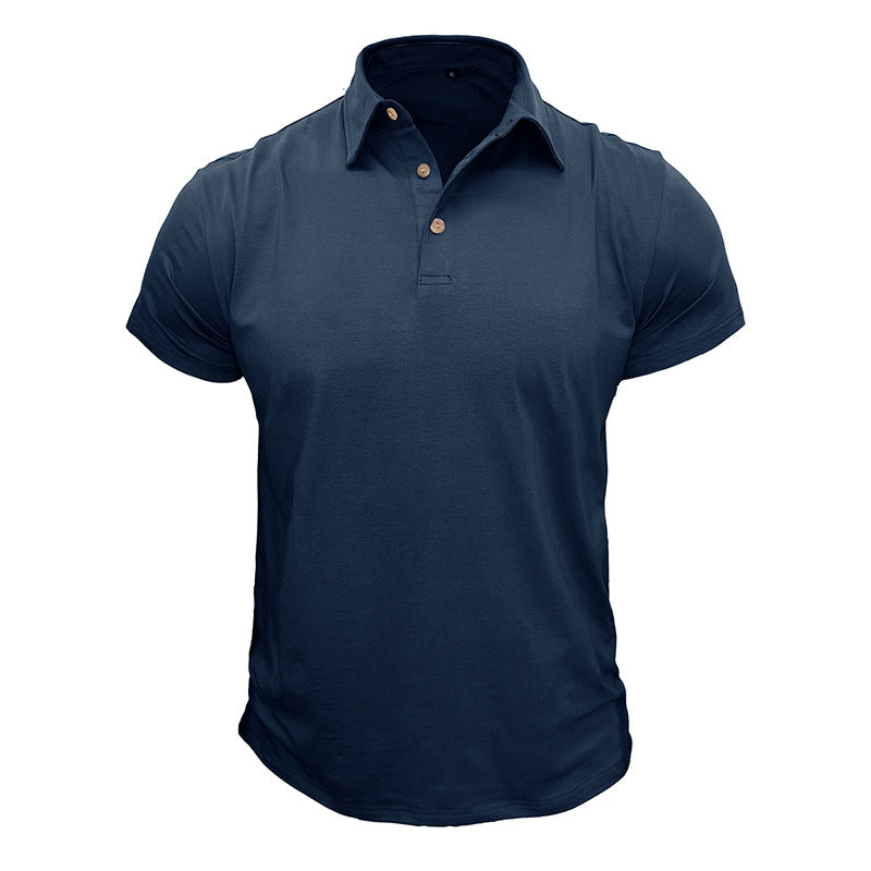 Herren polo-shirt i andningsbart bomullsmix Mirla-Eva Jonsson
