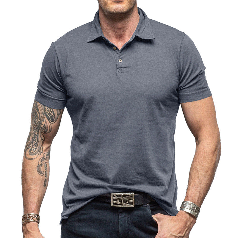 Herren polo-shirt i andningsbart bomullsmix Mirla-Eva Jonsson