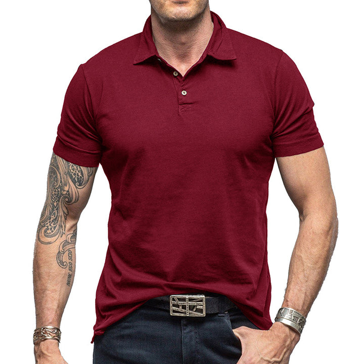 Herren polo-shirt i andningsbart bomullsmix Mirla-Eva Jonsson