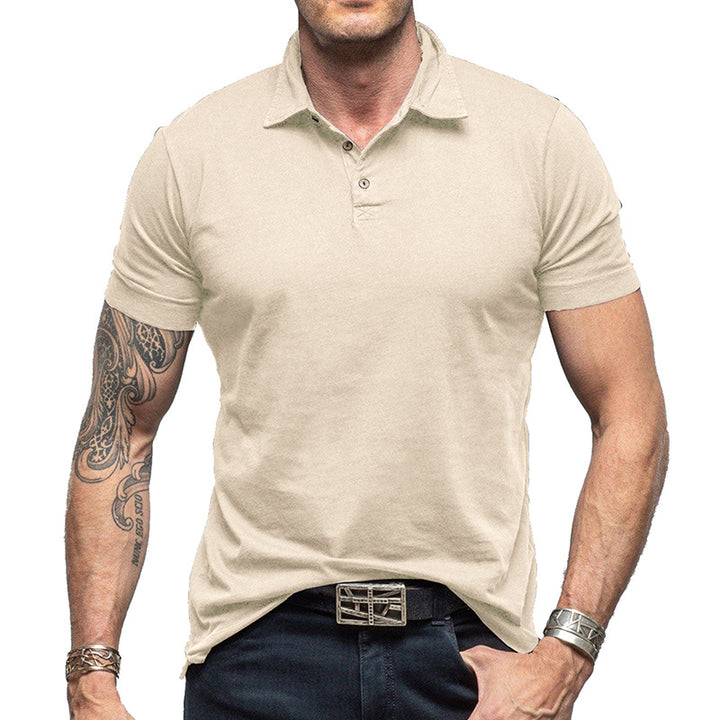 Herren polo-shirt i andningsbart bomullsmix Mirla-Eva Jonsson