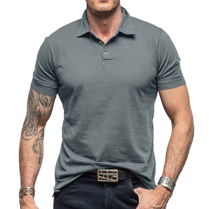 Herren polo-shirt i andningsbart bomullsmix Mirla-Eva Jonsson