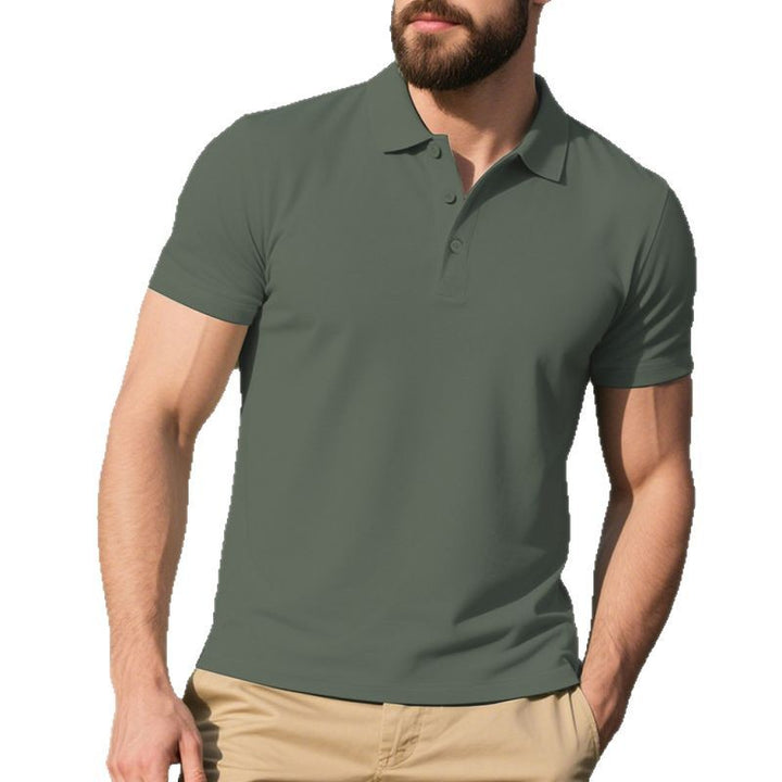 Herren polo-shirt med andningsbar anti-pilling-teknologi Eva Jonsson-Eva Jonsson