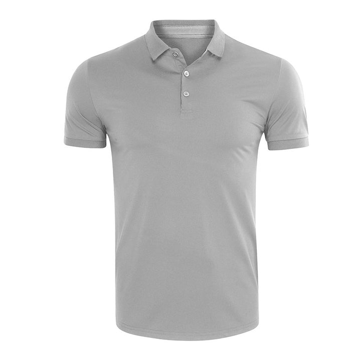 Herren polo-shirt med andningsbara funktionsmaterialen Mirla-Eva Jonsson