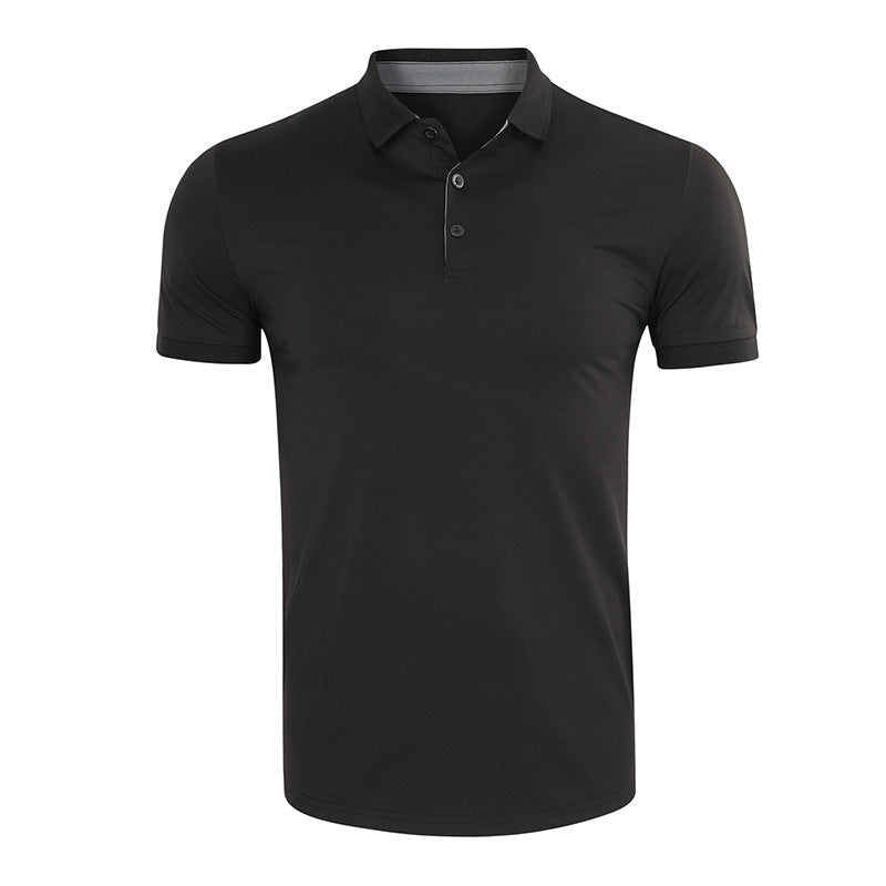 Herren polo-shirt med andningsbara funktionsmaterialen Mirla-Eva Jonsson