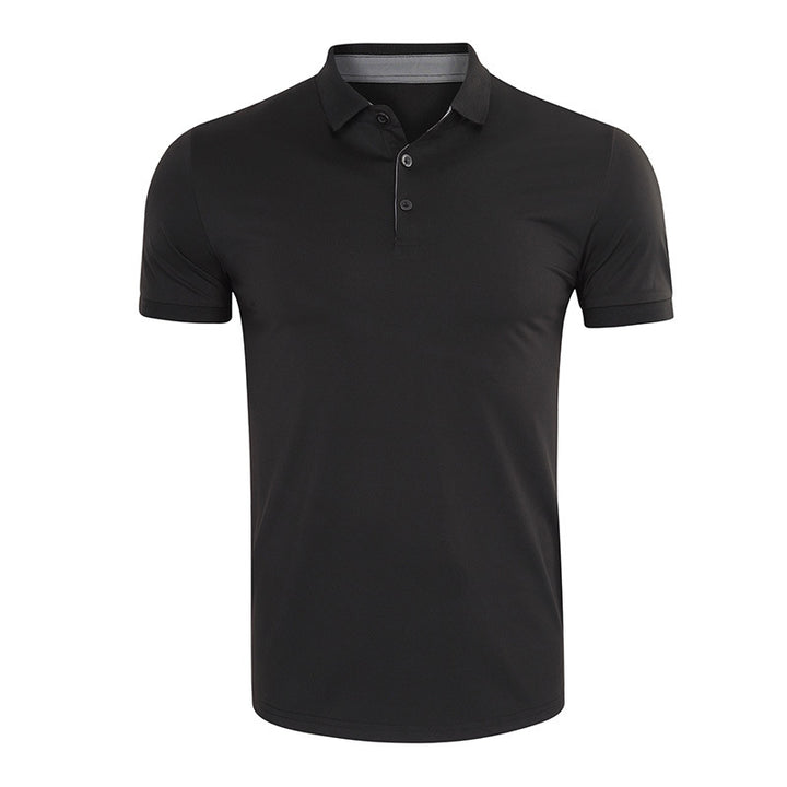 Herren polo-shirt med andningsbara funktionsmaterialen Mirla-Eva Jonsson