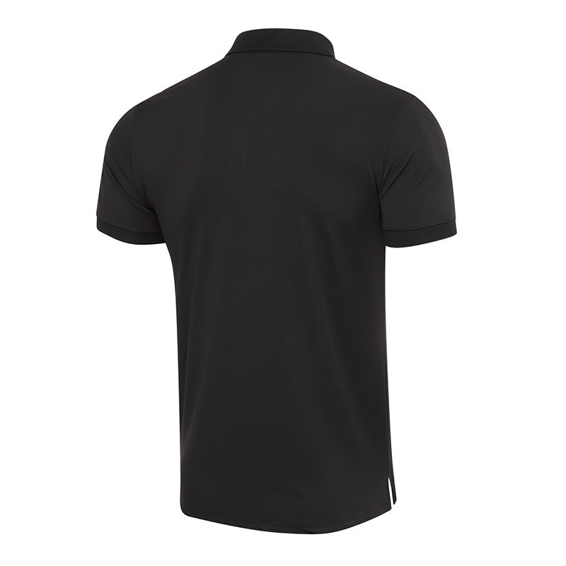 Herren polo-shirt med andningsbara funktionsmaterialen Mirla-Eva Jonsson