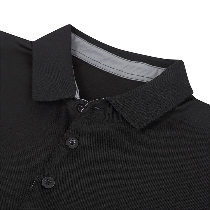 Herren polo-shirt med andningsbara funktionsmaterialen Mirla-Eva Jonsson