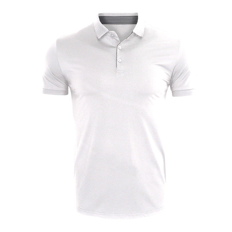 Herren polo-shirt med andningsbara funktionsmaterialen Mirla-Eva Jonsson