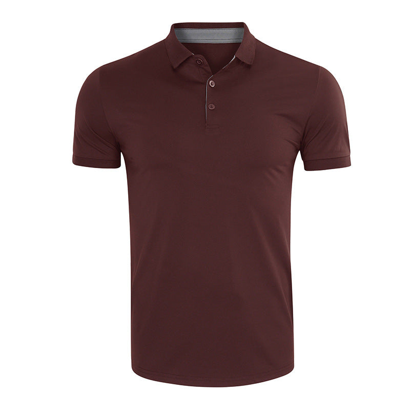 Herren polo-shirt med andningsbara funktionsmaterialen Mirla-Eva Jonsson
