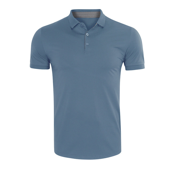 Herren polo-shirt med andningsbara funktionsmaterialen Mirla-Eva Jonsson